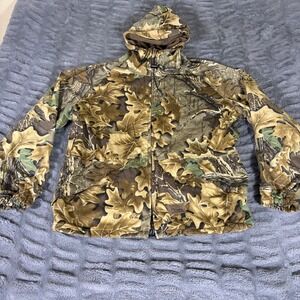 Walls Heritage Advantage Camo Waterproof Breathable Hooded Jacket Vintage Mens L
